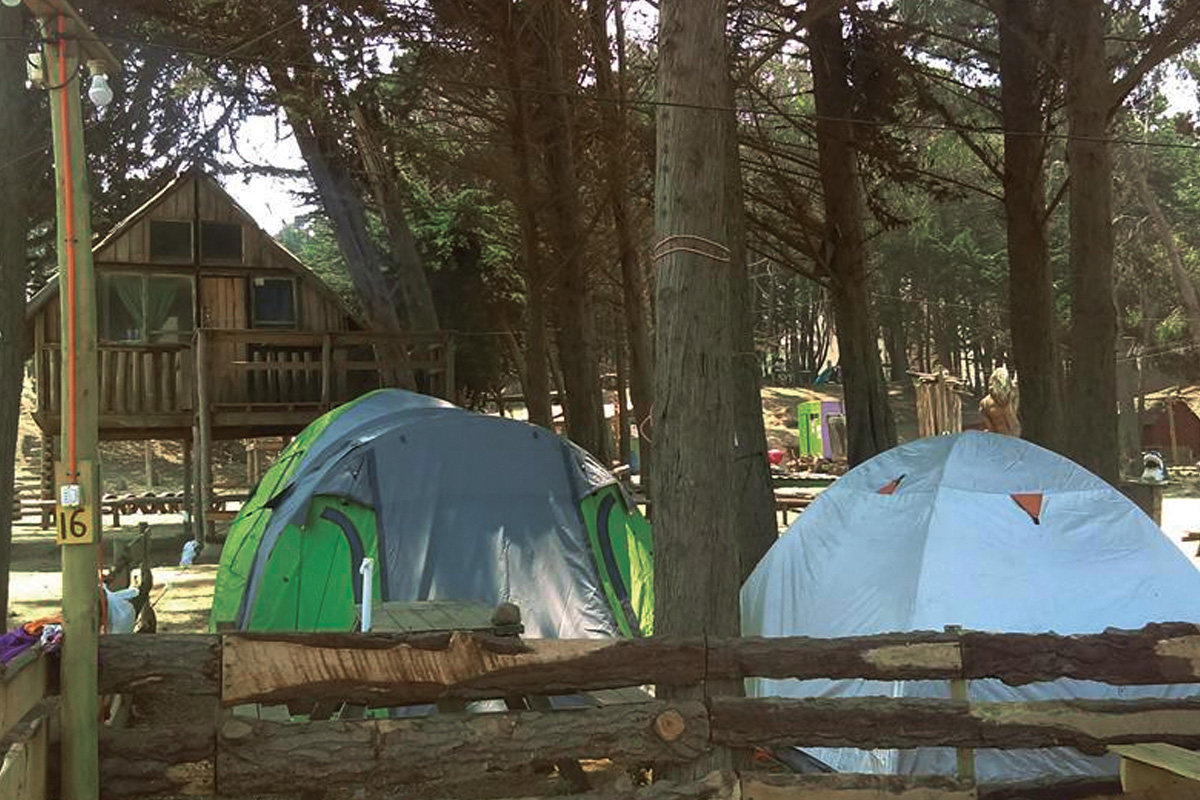 Camping El Bosque San Antonio Chile Klimber Camp